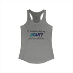 99 Problems Women's Racerback Tank
