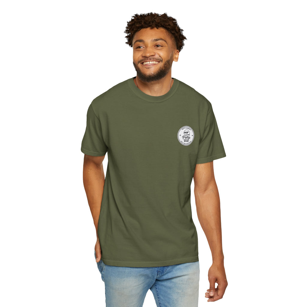 Petty Energy Graphic T-Shirt — 'Petty Cotton Threads' Vintage Badge