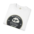 Petty Energy Graphic Front logo -T-Shirt — "Petty Cotton" Retro Badge Tee