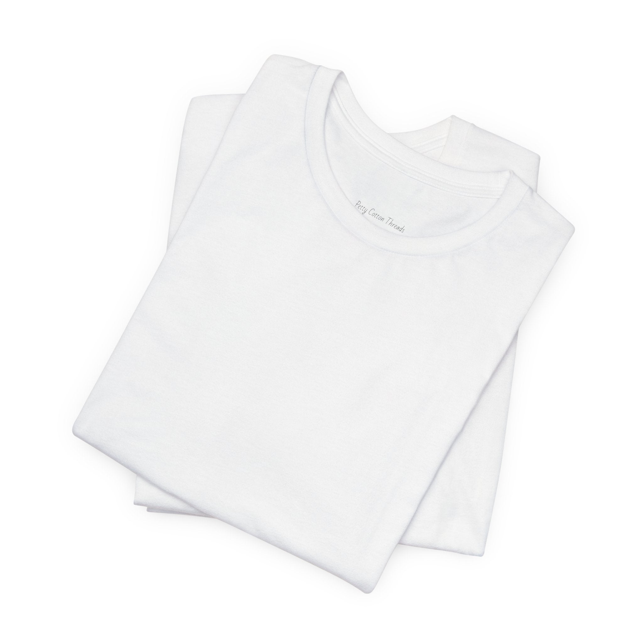 Petty Energy Graphic Tee — "Petty Cotton Threads" Retro Back Logo