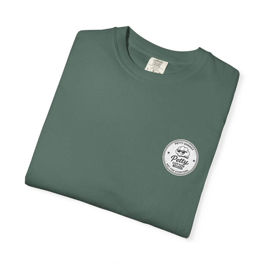 Petty Energy Graphic T-Shirt — 'Petty Cotton Threads' Vintage Badge