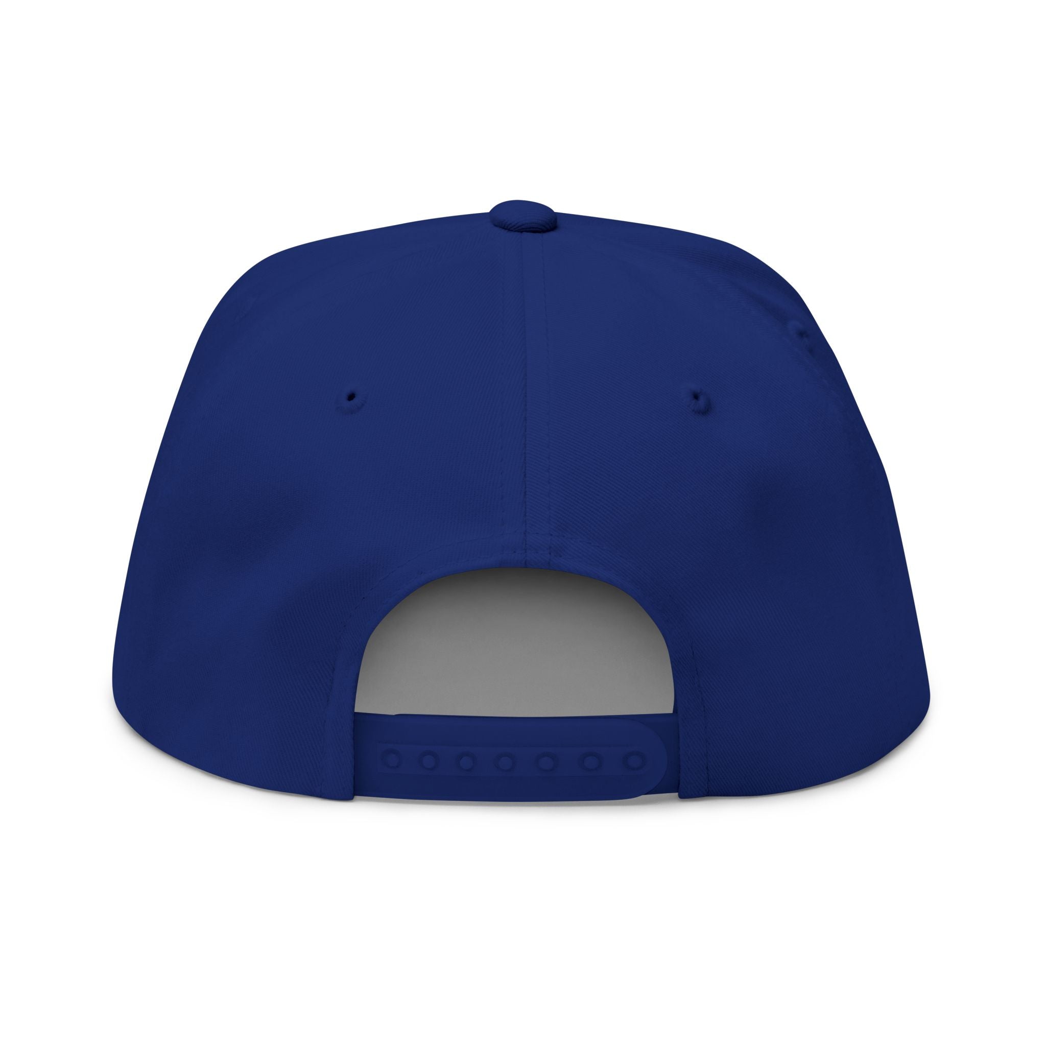 Petty Embroidered Flat Bill Cap — Bold Snapback Hat