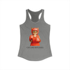 Cat Like Reflexes Women's Ideal Racerback Tank