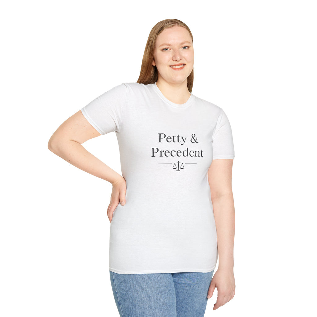 Petty & Precedent  T-Shirt — Funny Lawyer Legal Tee