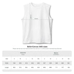 Bat Flock Muscle Tank — Neon Halloween Bat Silhouette Tank Top