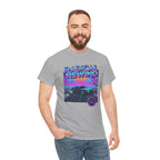 Radical Rewind Retro Sunset Tee — 80s Vaporwave Car Graphic Shirt