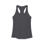 Cat Lady  In white font Women's Ideal Racerback Tank