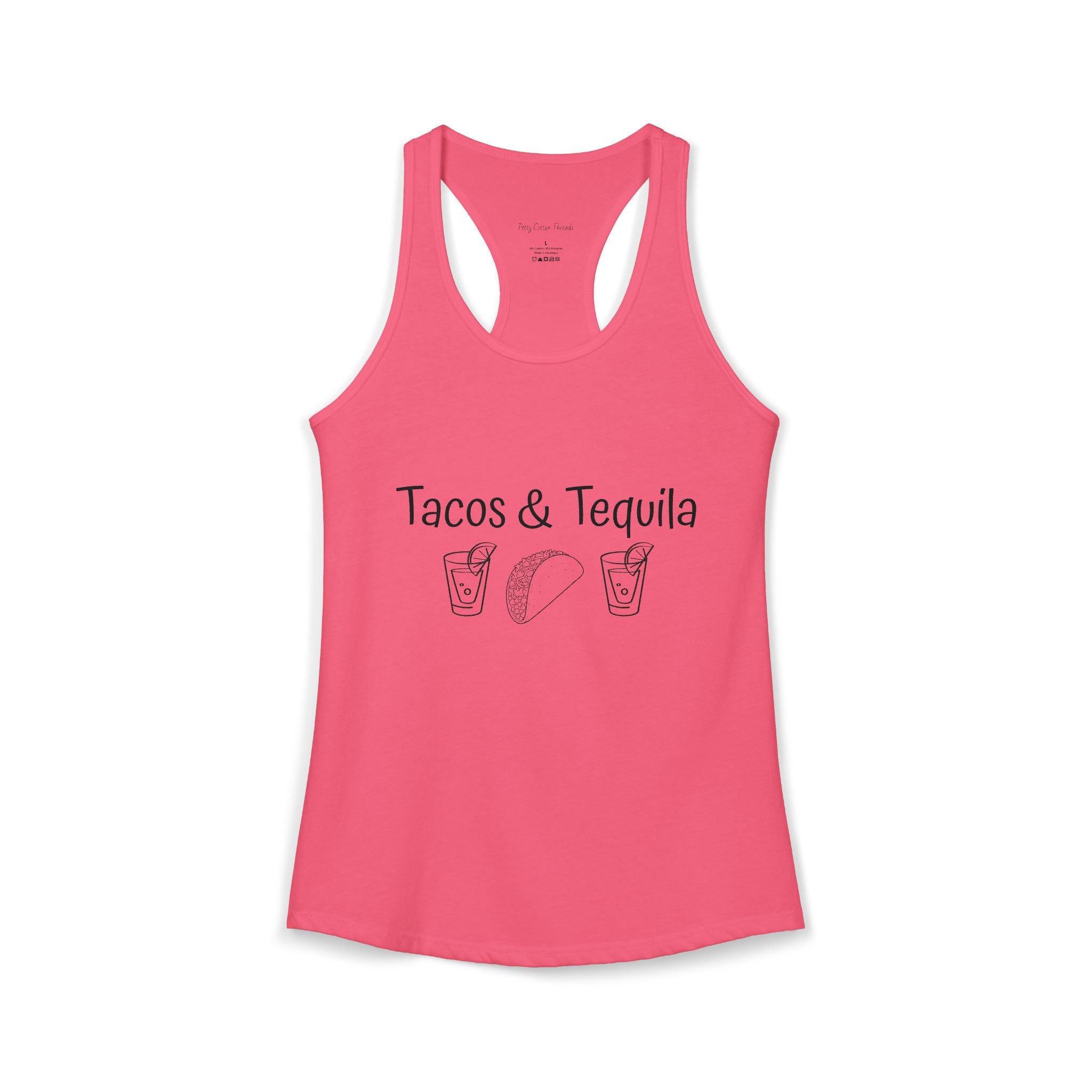 Tacos and Tequila Women's Ideal Racerback Tank