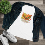 Taco Heart Tee — Graphic Women’s Cotton T‑Shirt