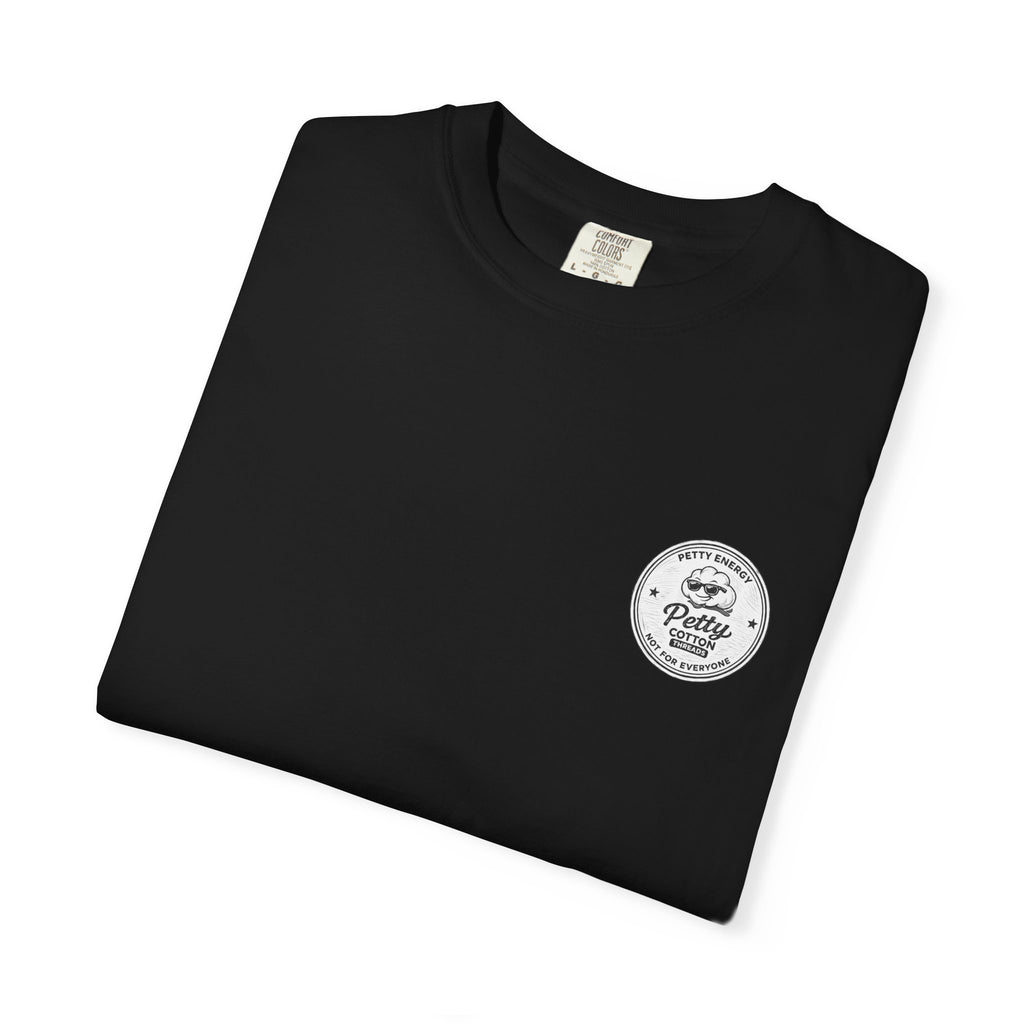 Petty Energy Graphic T-Shirt — 'Petty Cotton Threads' Vintage Badge