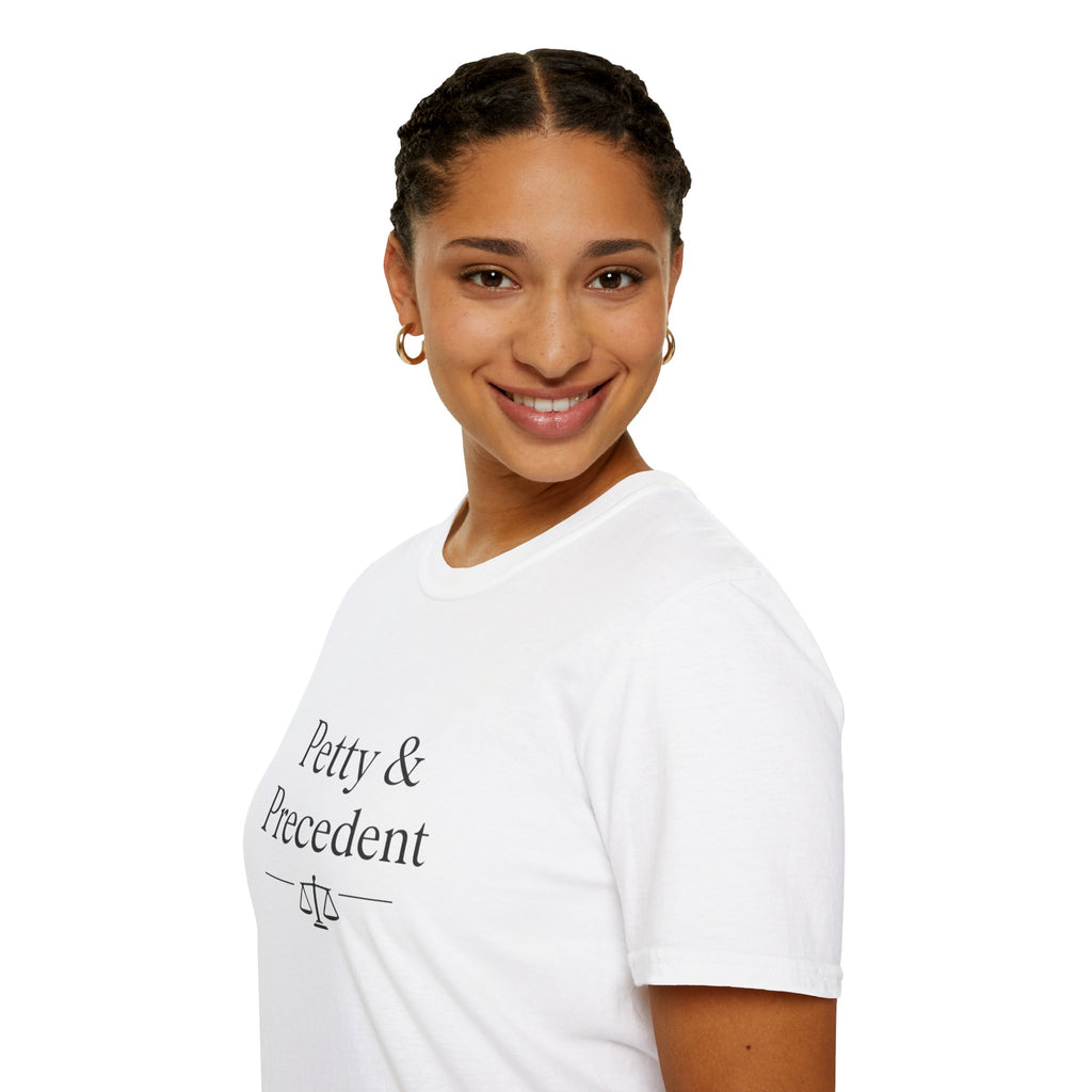 Petty & Precedent  T-Shirt — Funny Lawyer Legal Tee