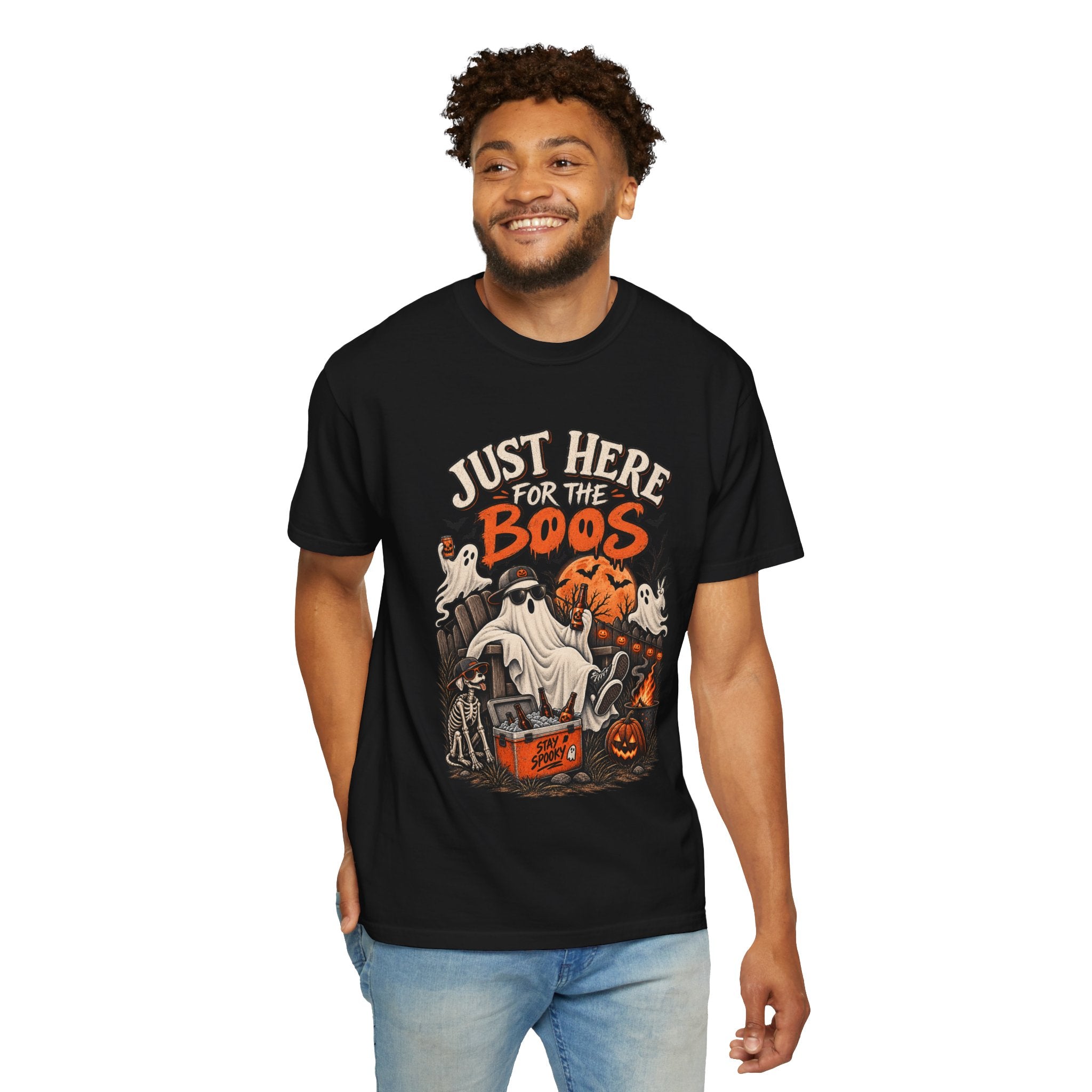 Just Here for the Boos Halloween T-Shirt