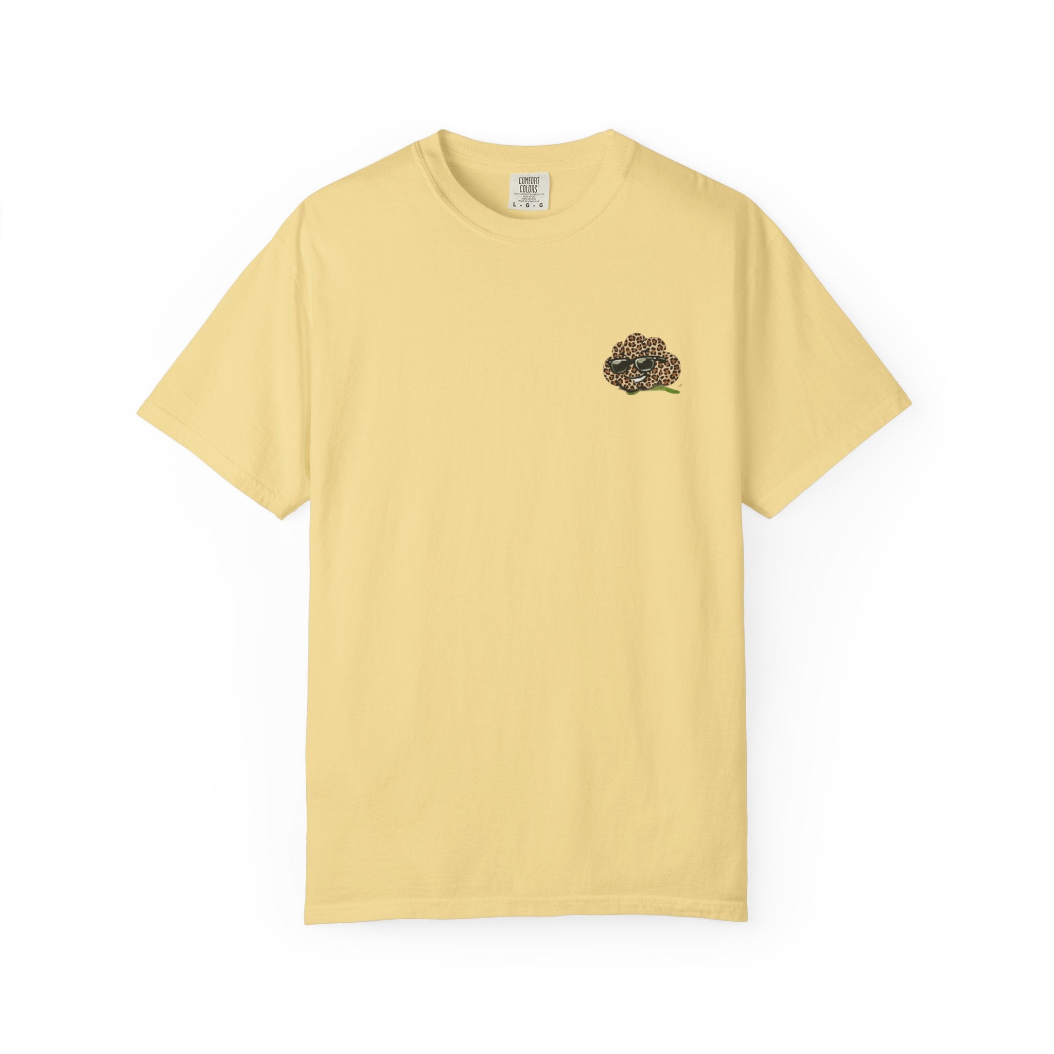 Petty Cotton “Petty Energy” Leopard Patch T-Shirt