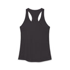 Cat Lady  In white font Women's Ideal Racerback Tank