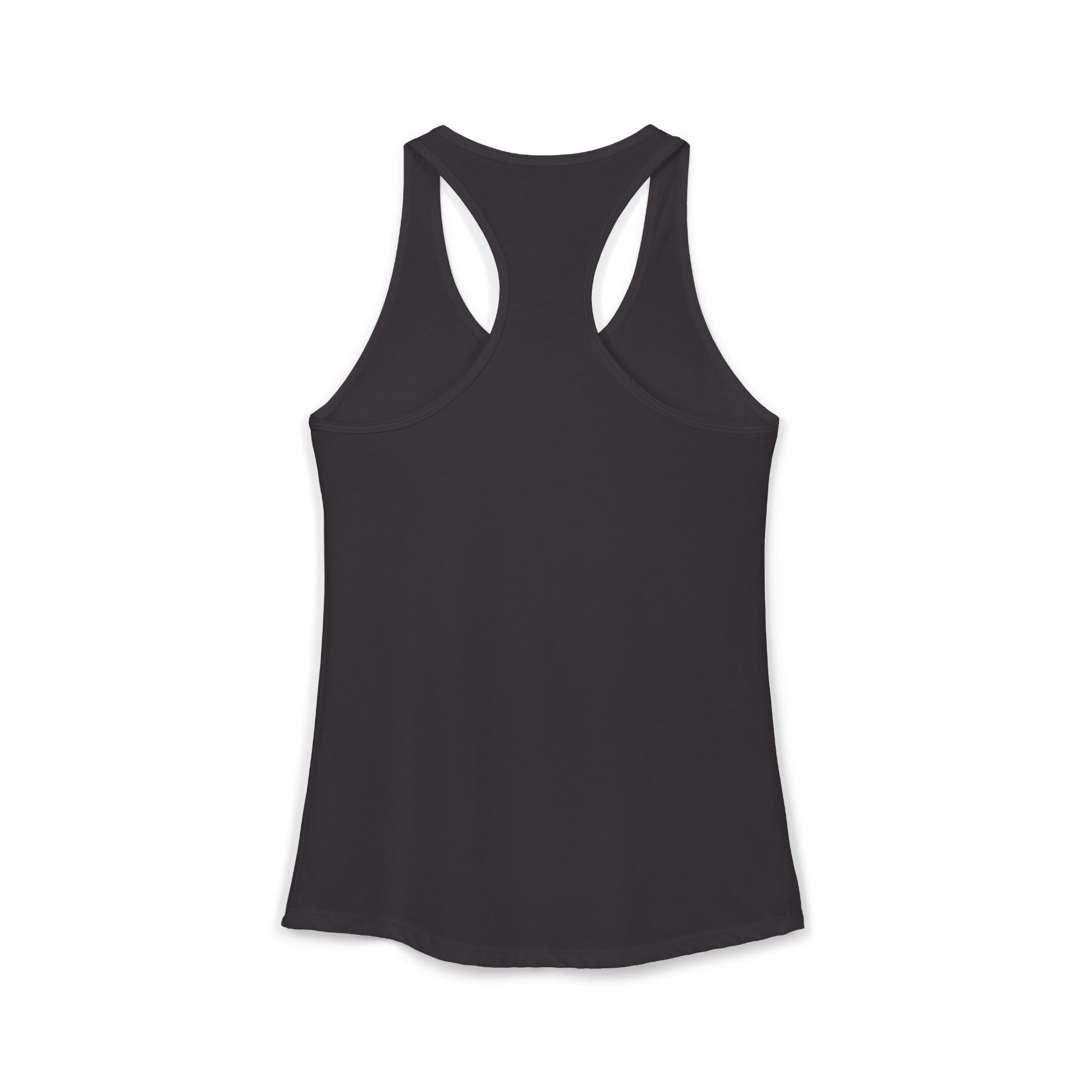 Cat Lady  In white font Women's Ideal Racerback Tank