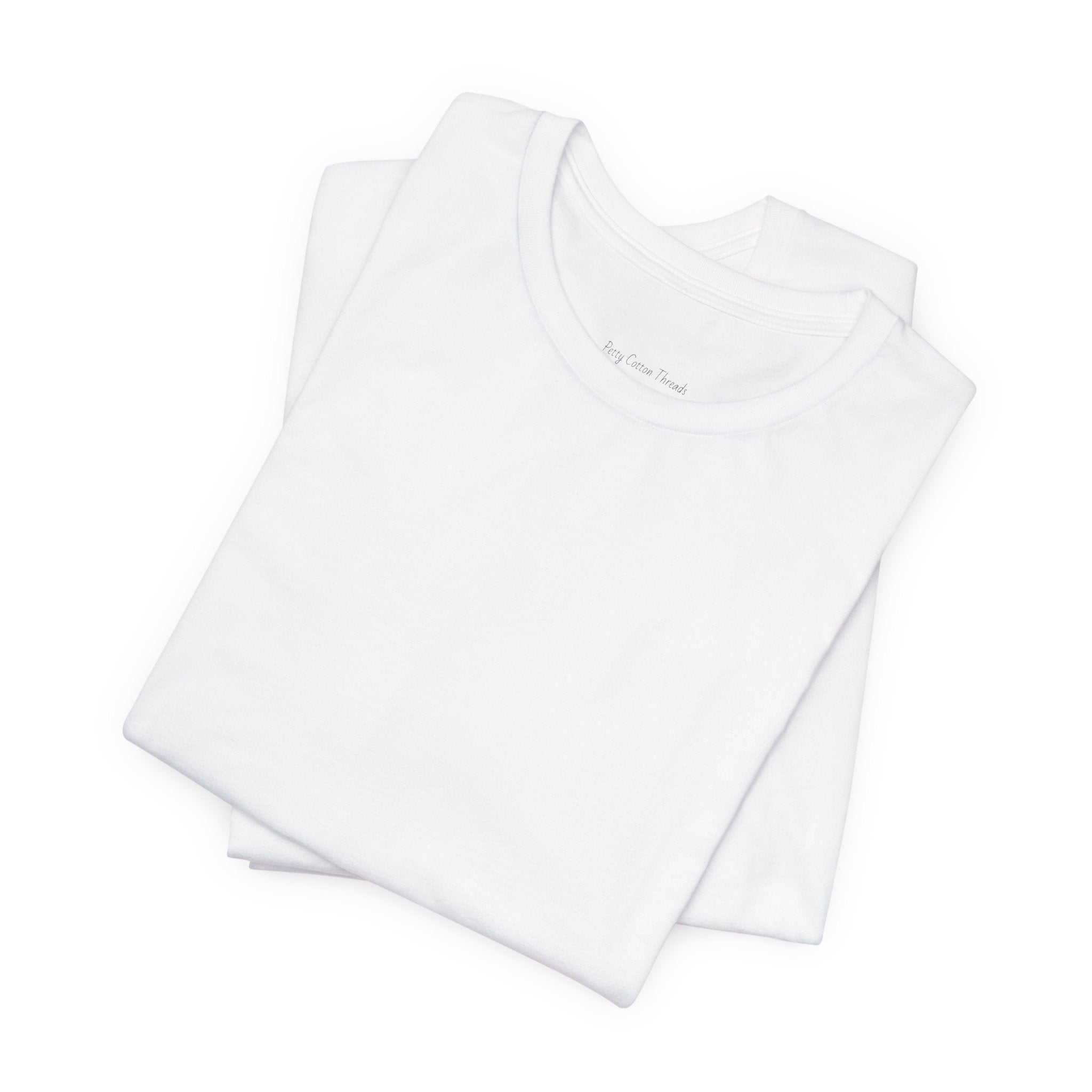Petty Energy Graphic Tee — "Petty Cotton Threads" Retro Back Logo