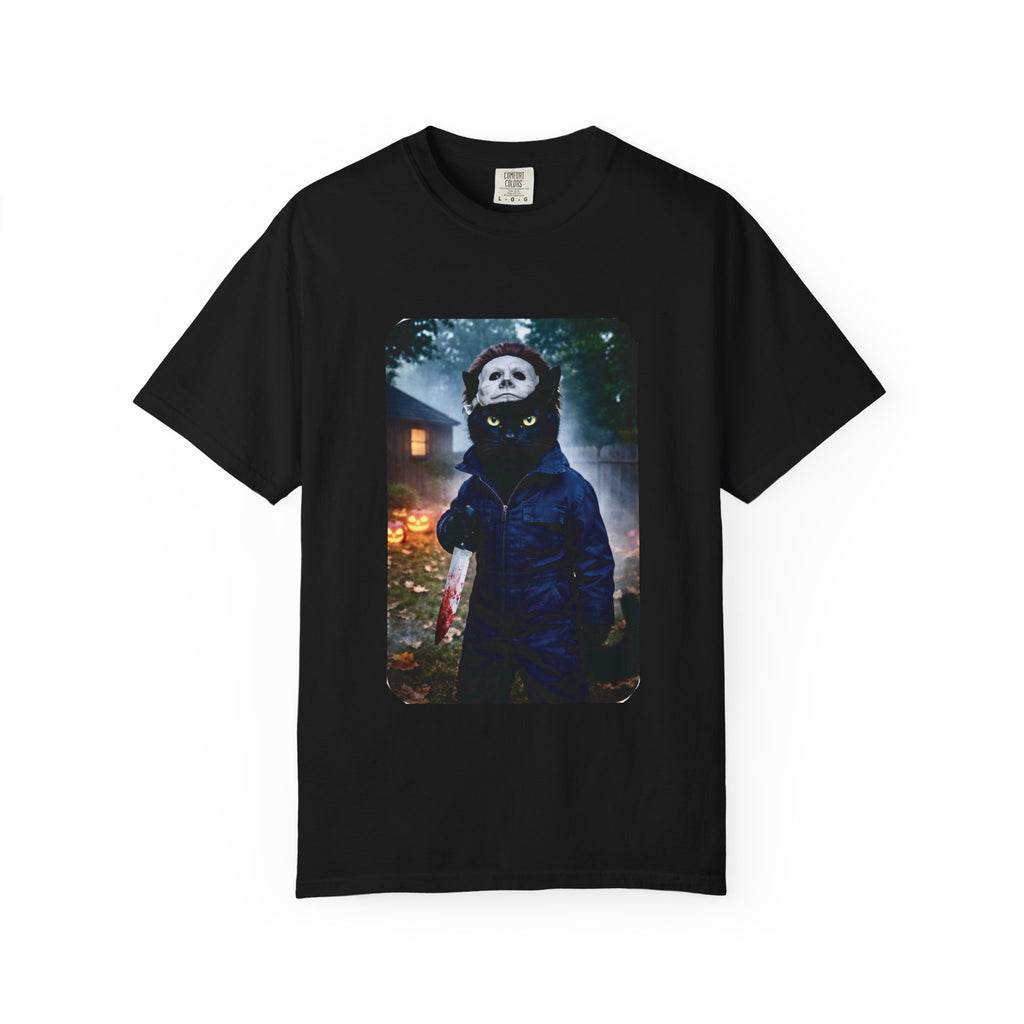 Kitten Myers Halloween T-Shirt — Horror Movie Graphic Tee