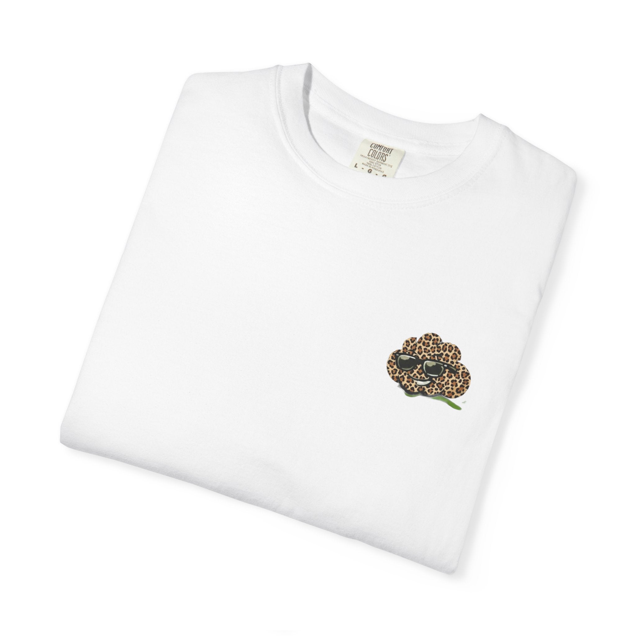 Petty Cotton “Petty Energy” Leopard Patch T-Shirt