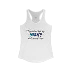 99 Problems Women's Racerback Tank