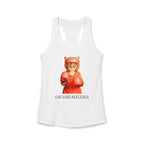 Cat Like Reflexes Women's Ideal Racerback Tank