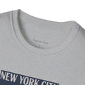 New York City Skyline T-Shirt — Retro Sunset NYC Graphic Tee
