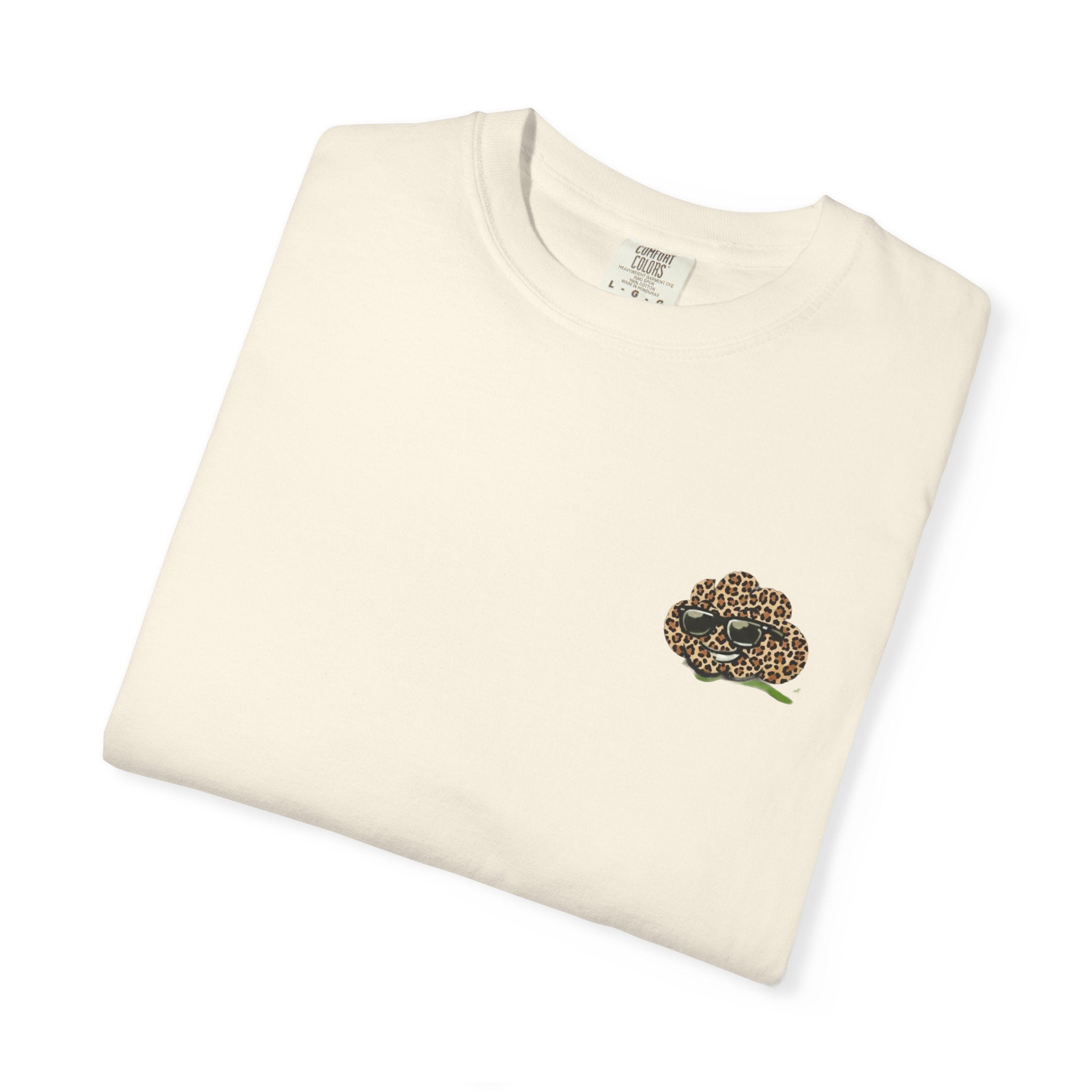 Petty Cotton “Petty Energy” Leopard Patch T-Shirt