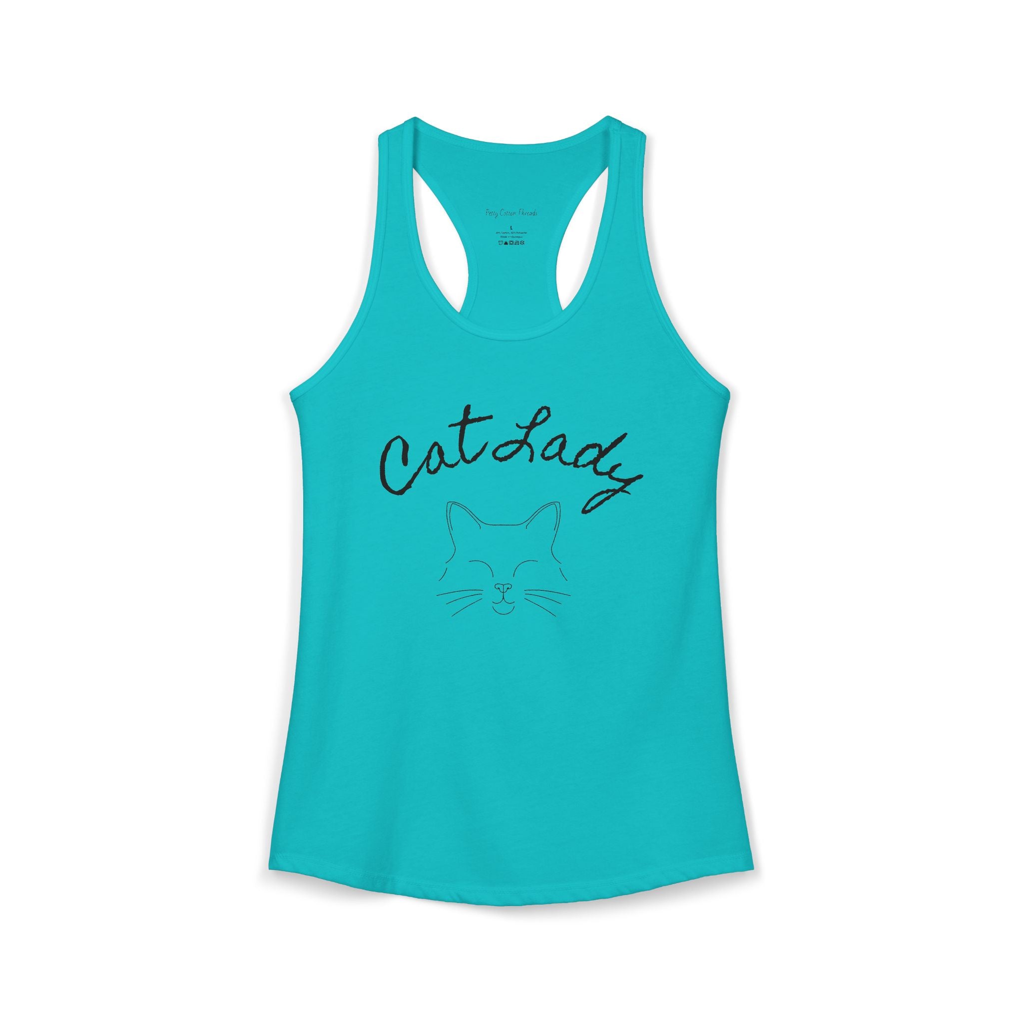Cat Lady Women's Ideal Racerback Tank