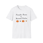 Pumpkin Kisses & Harvest Wishes T-Shirt — Fall Pumpkin Tees