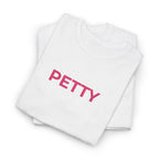 Petty T-Shirt — Pink embroidery Graphic Tee