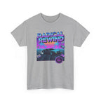 Radical Rewind Retro Sunset Tee — 80s Vaporwave Car Graphic Shirt