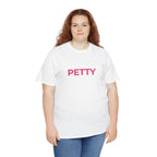 Petty T-Shirt — Pink embroidery Graphic Tee