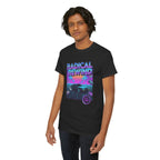 Radical Rewind Retro Sunset Tee — 80s Vaporwave Car Graphic Shirt