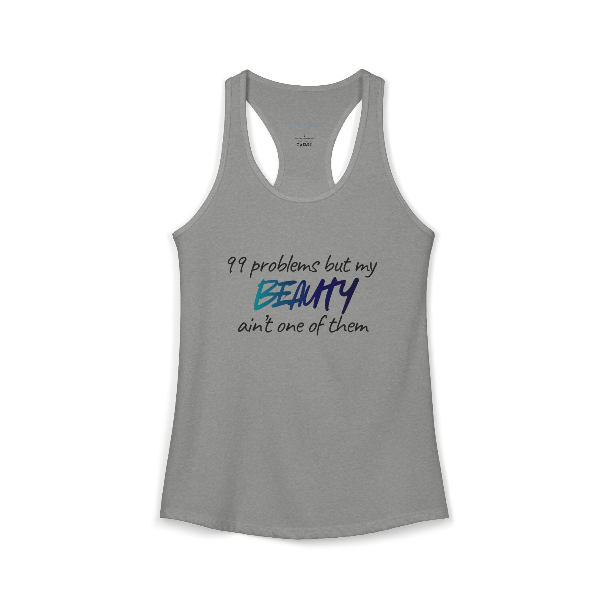 99 Problems Women's Racerback Tank