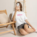 Pink Petty Embroidery T-Shirt