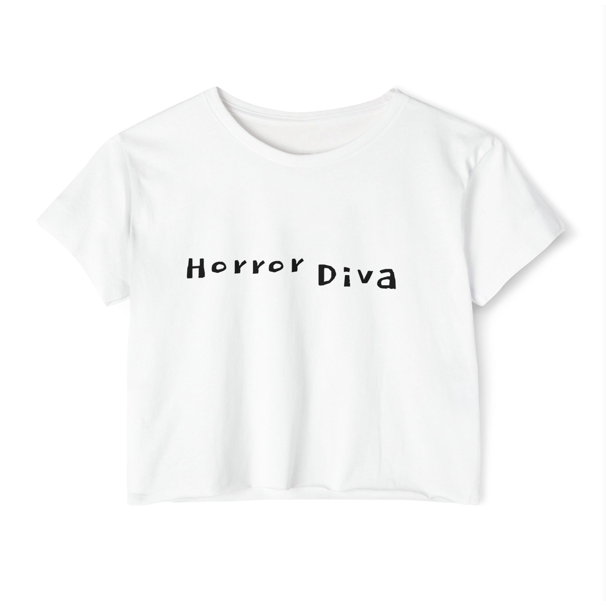 Horror Diva Women's Gothic Festival Crop Top