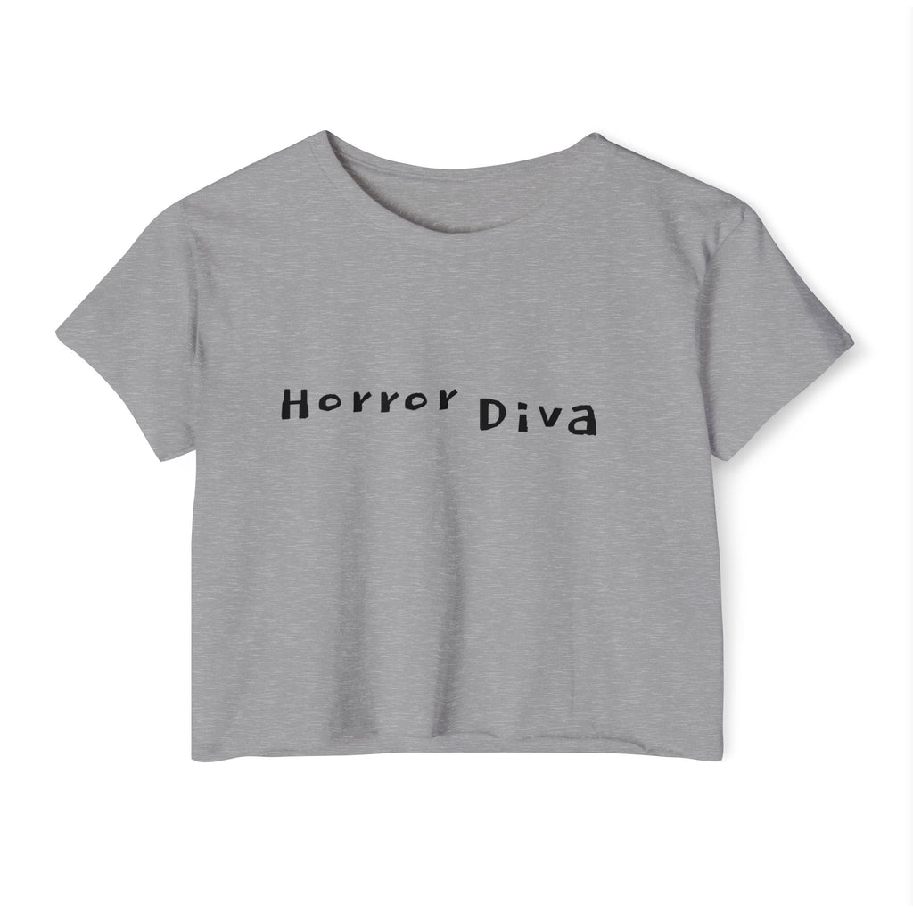 Horror Diva Women's Gothic Festival Crop Top