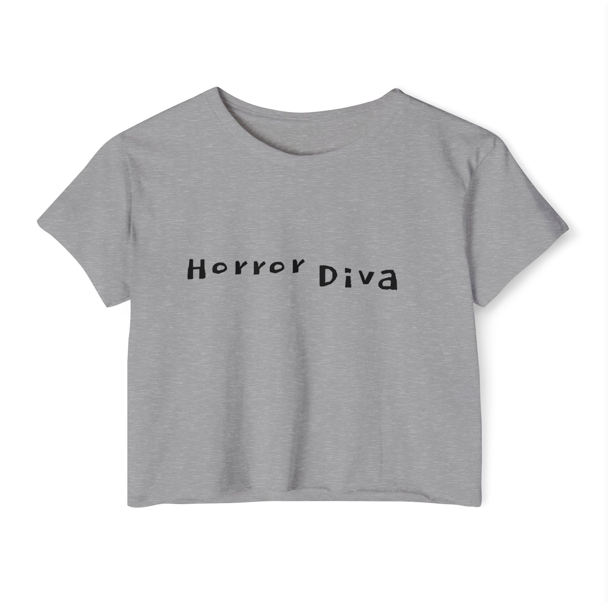 Horror Diva Women's Gothic Festival Crop Top
