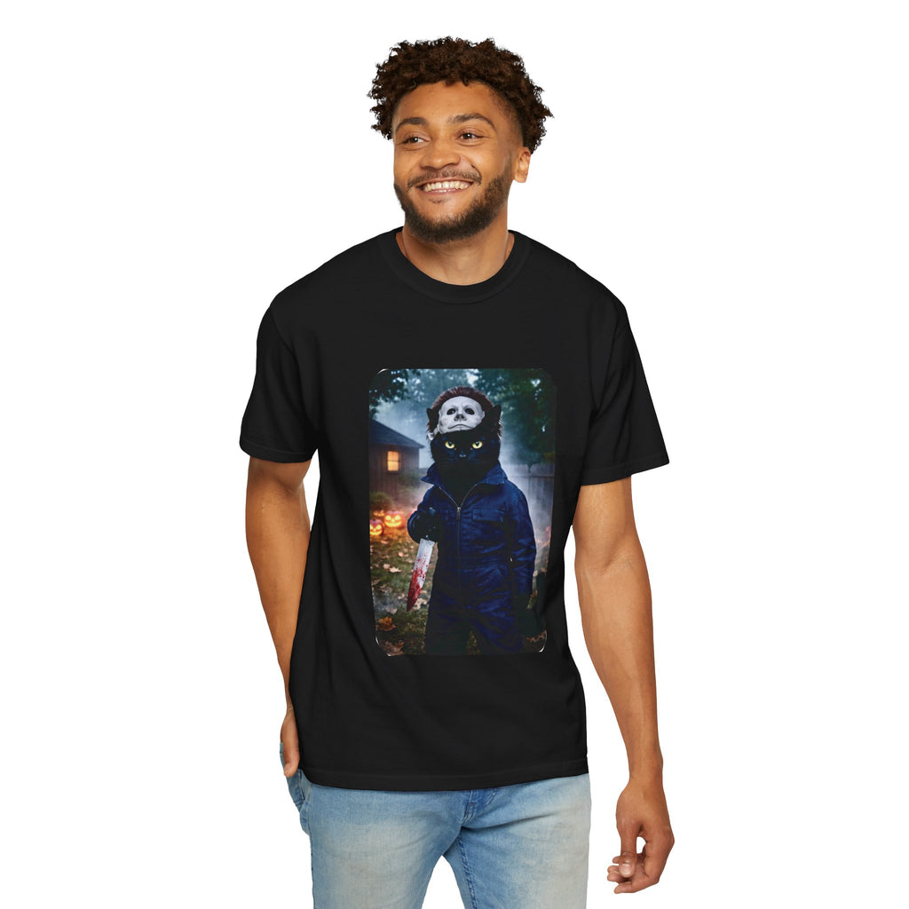 Kitten Myers Halloween T-Shirt — Horror Movie Graphic Tee