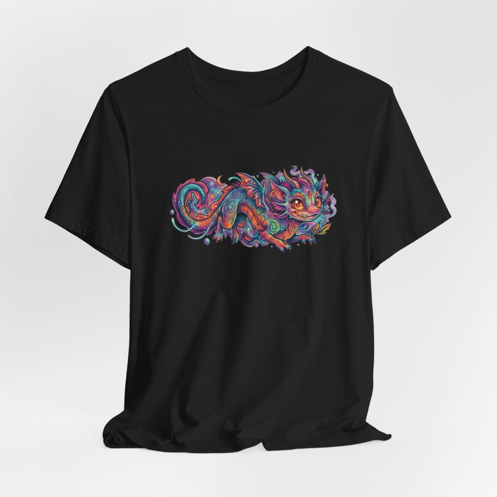 Colorful Psychedelic Cat T-Shirt