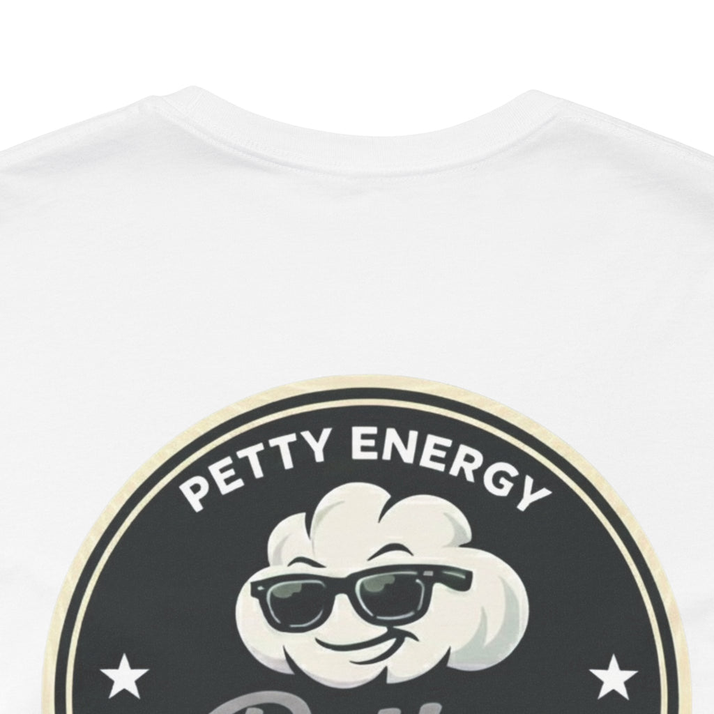 Petty Energy Graphic Tee — "Petty Cotton Threads" Retro Back Logo