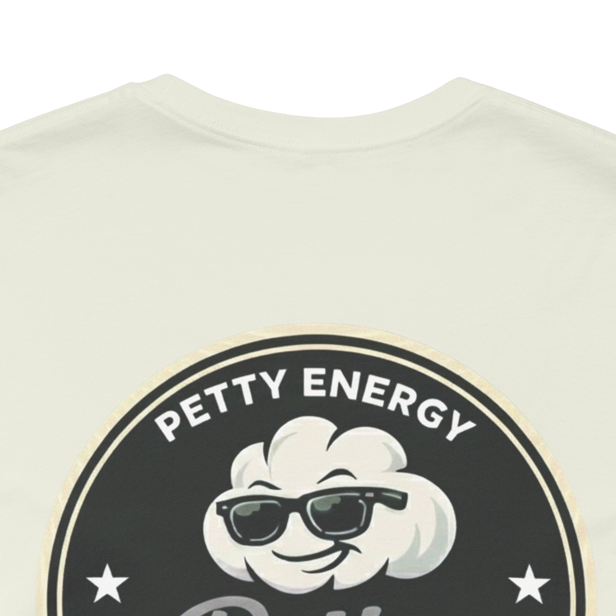 Petty Energy Graphic Tee — "Petty Cotton Threads" Retro Back Logo