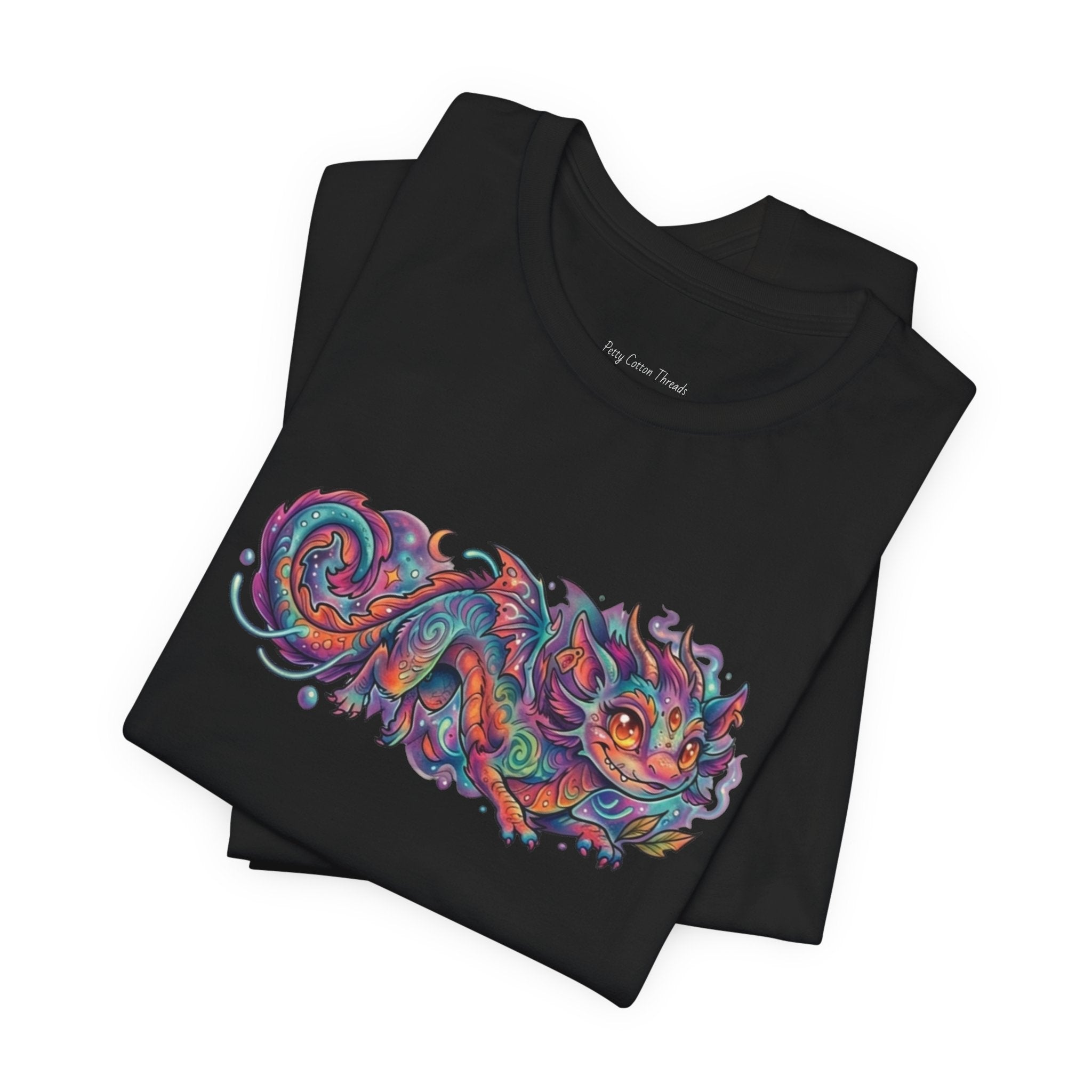 Colorful Psychedelic Cat T-Shirt
