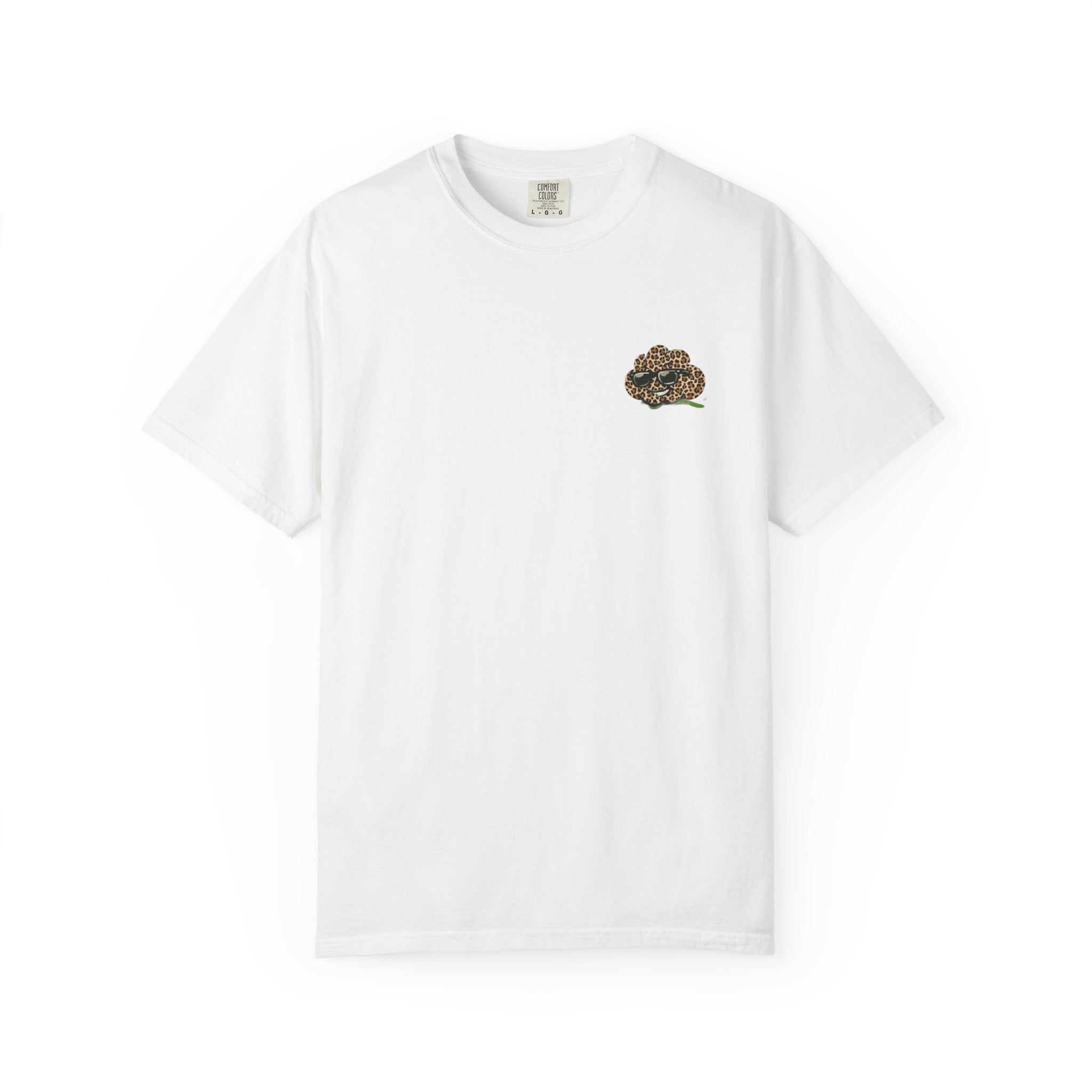 Petty Cotton “Petty Energy” Leopard Patch T-Shirt