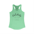Cat Lady Women's Ideal Racerback Tank