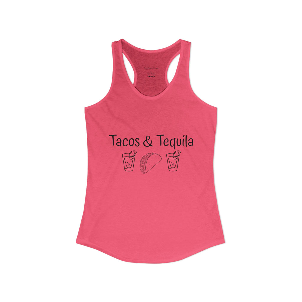Tacos and Tequila Women's Ideal Racerback Tank