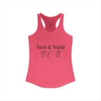 Tacos and Tequila Women's Ideal Racerback Tank