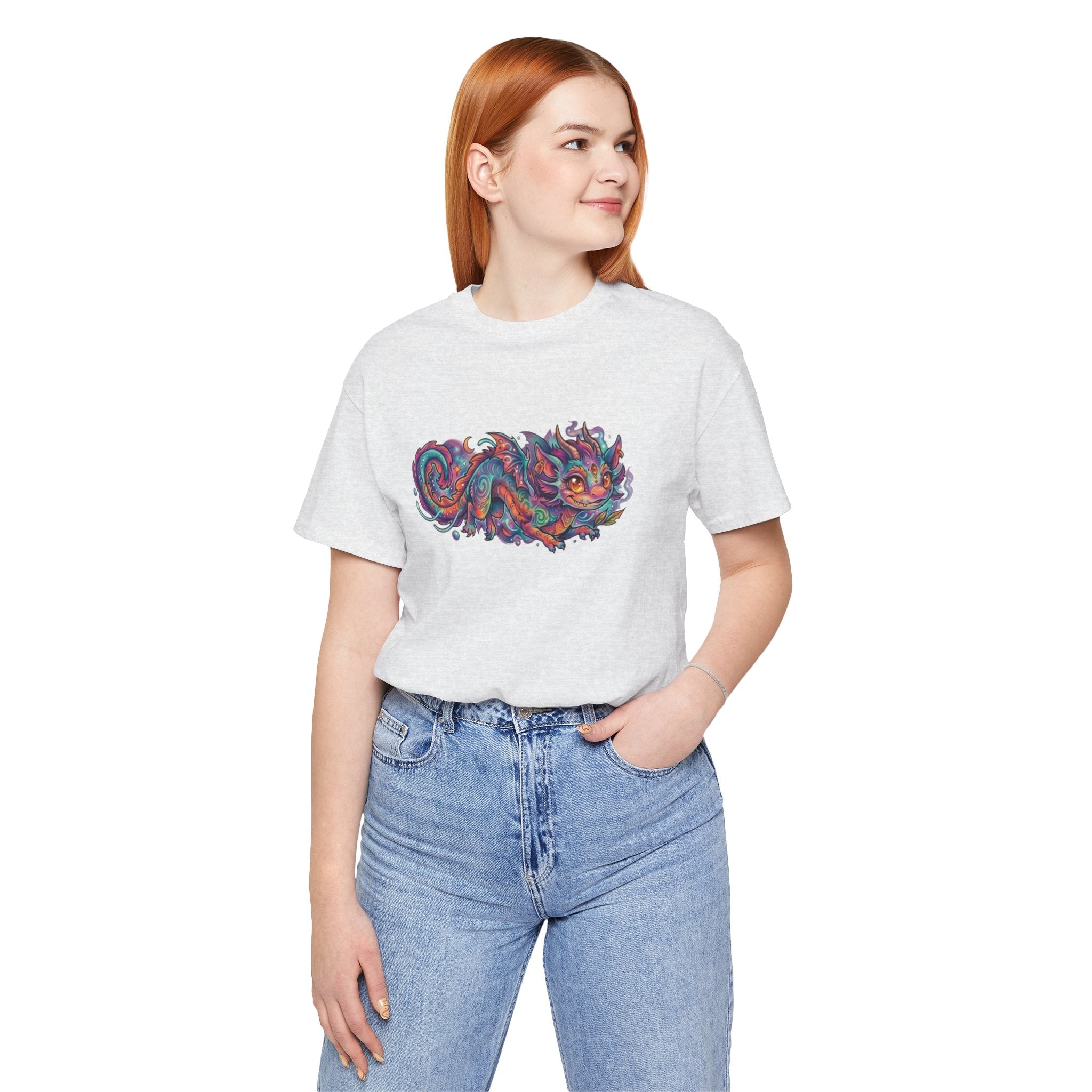 Colorful Psychedelic Cat T-Shirt