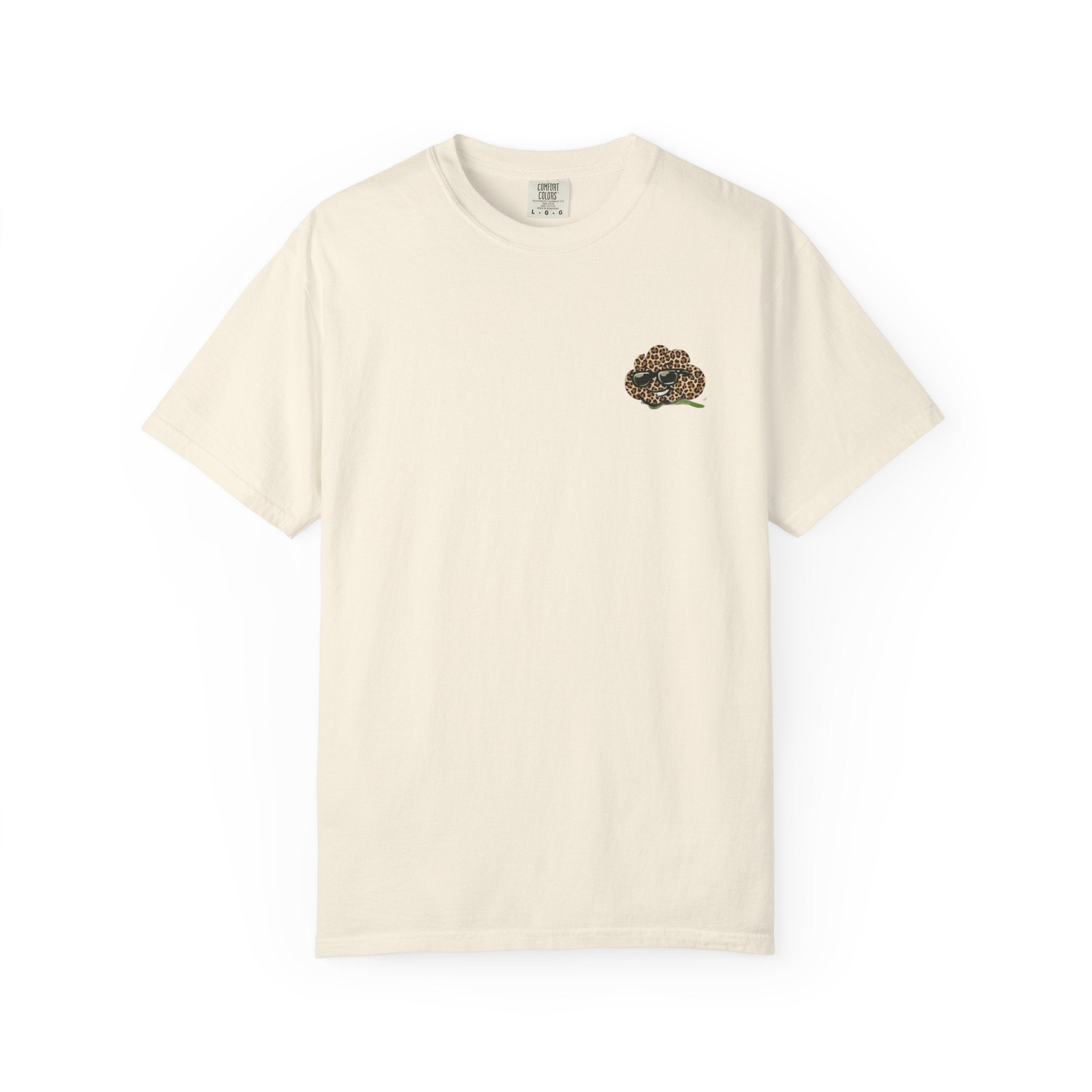 Petty Cotton “Petty Energy” Leopard Patch T-Shirt