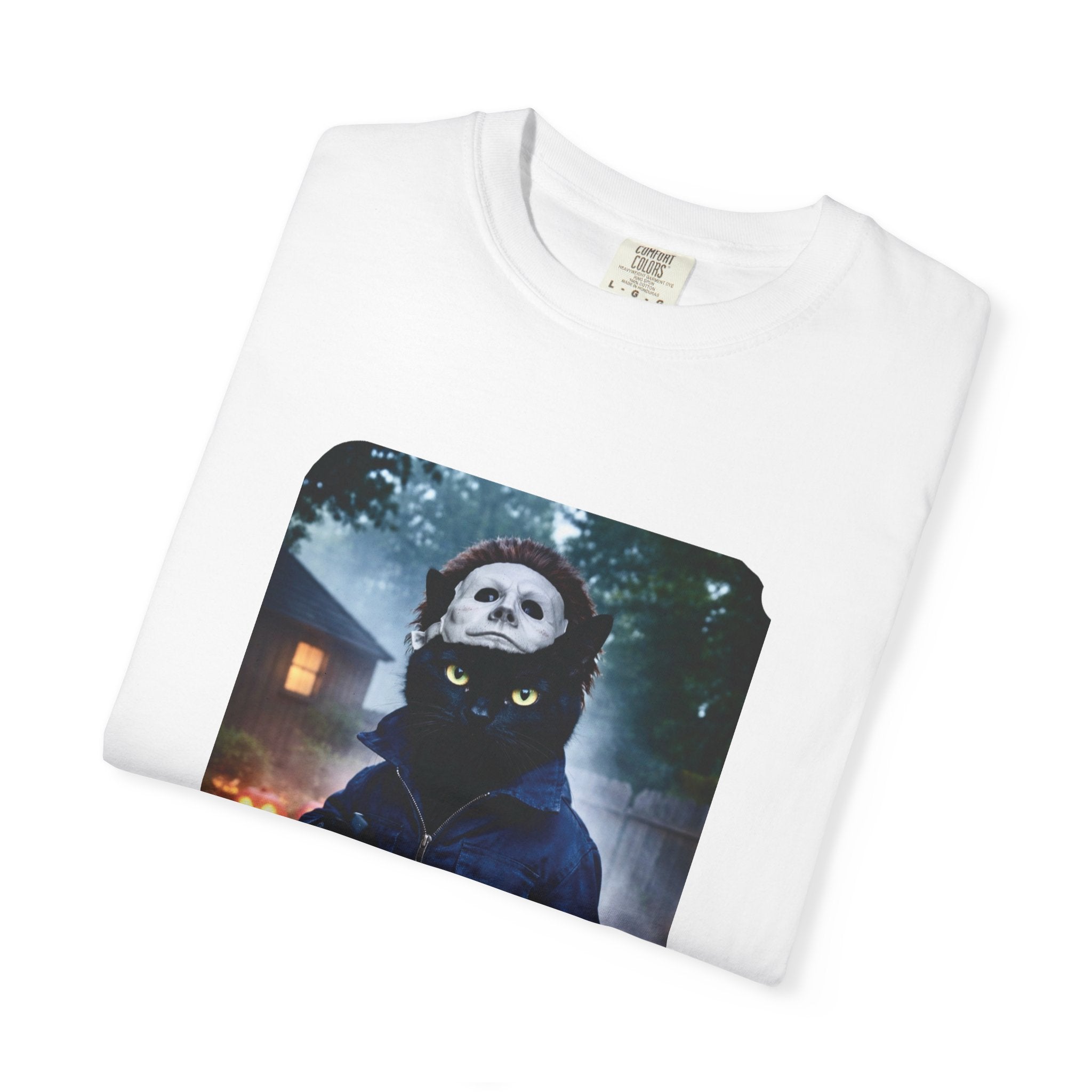 Kitten Myers Halloween T-Shirt — Horror Movie Graphic Tee