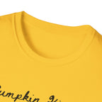 Pumpkin Kisses & Harvest Wishes T-Shirt — Fall Pumpkin Tees